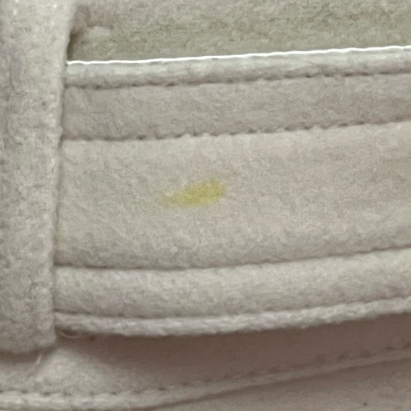 Kenneth Cole Cream Wool Trench Coat women’s 12 - Picture 5 of 9